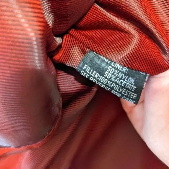 Leather jacket Jamin white with pink and silver stripe removable lining XS - Picture 7 of 12